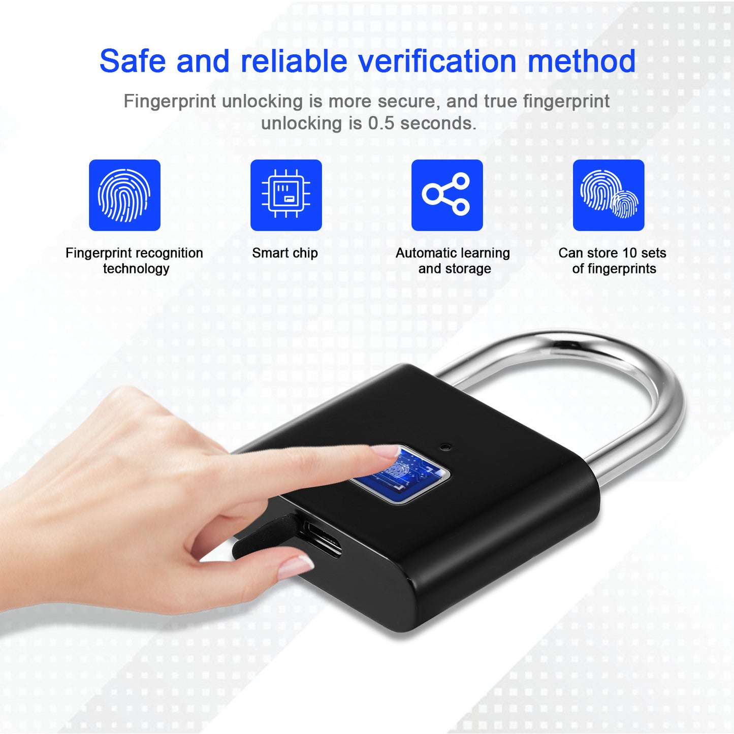 BDI Smart Fingerprint Padlock