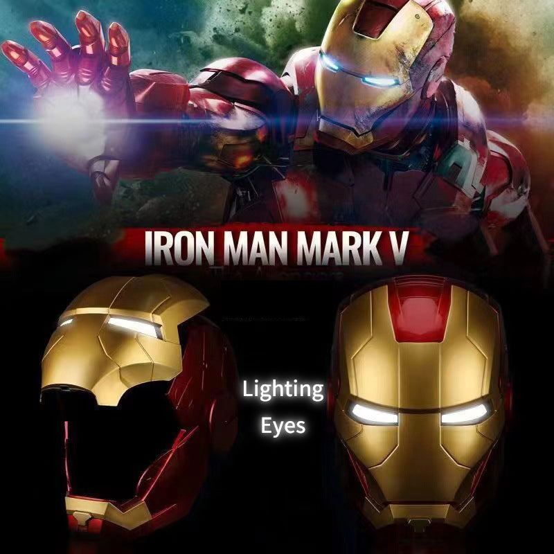 Wearable Cosplay Super Hero Iron Man Helmet Voice Control MK5