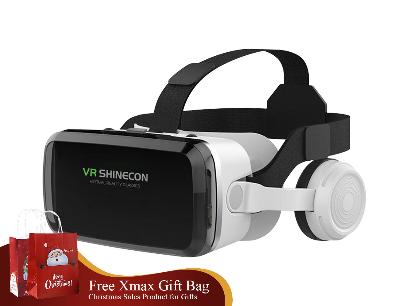 VR Box 4.0 3D Virtual Reality Headset with Bluetooth & Controller