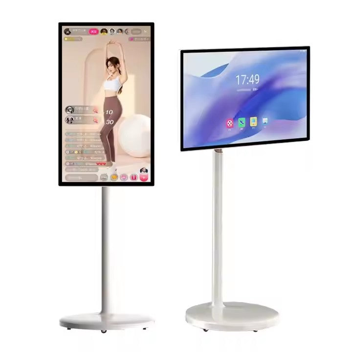 32 inch mobile  screen adjustable intelligent touch all-in-one machine