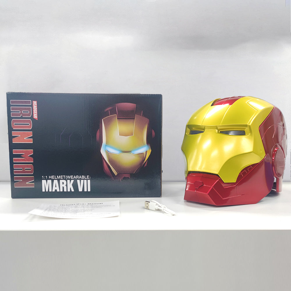 Wearable Cosplay Super Hero Iron Man Helmet Voice Control MK5